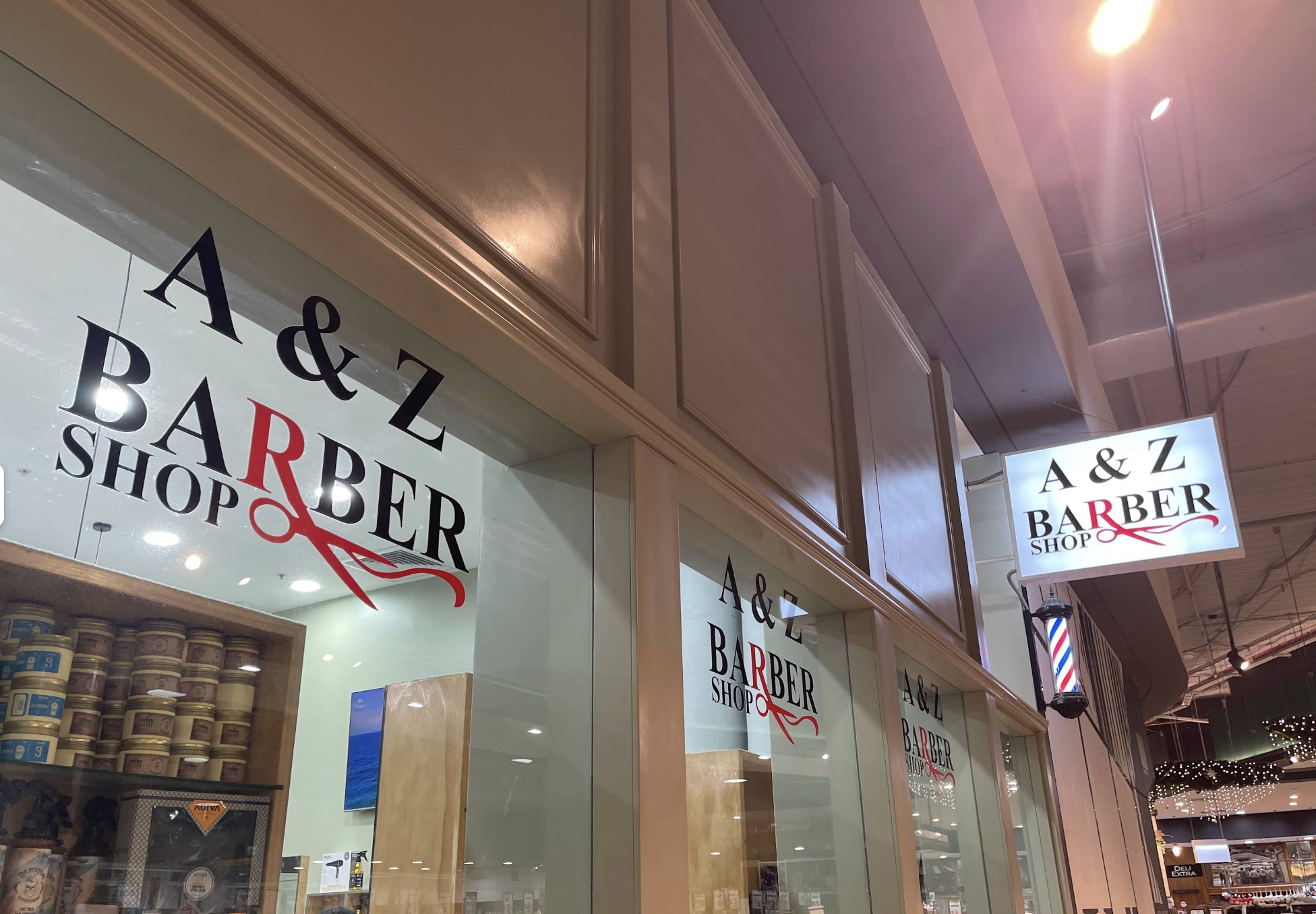 A&Z Barber Shop storefront in Liverpool